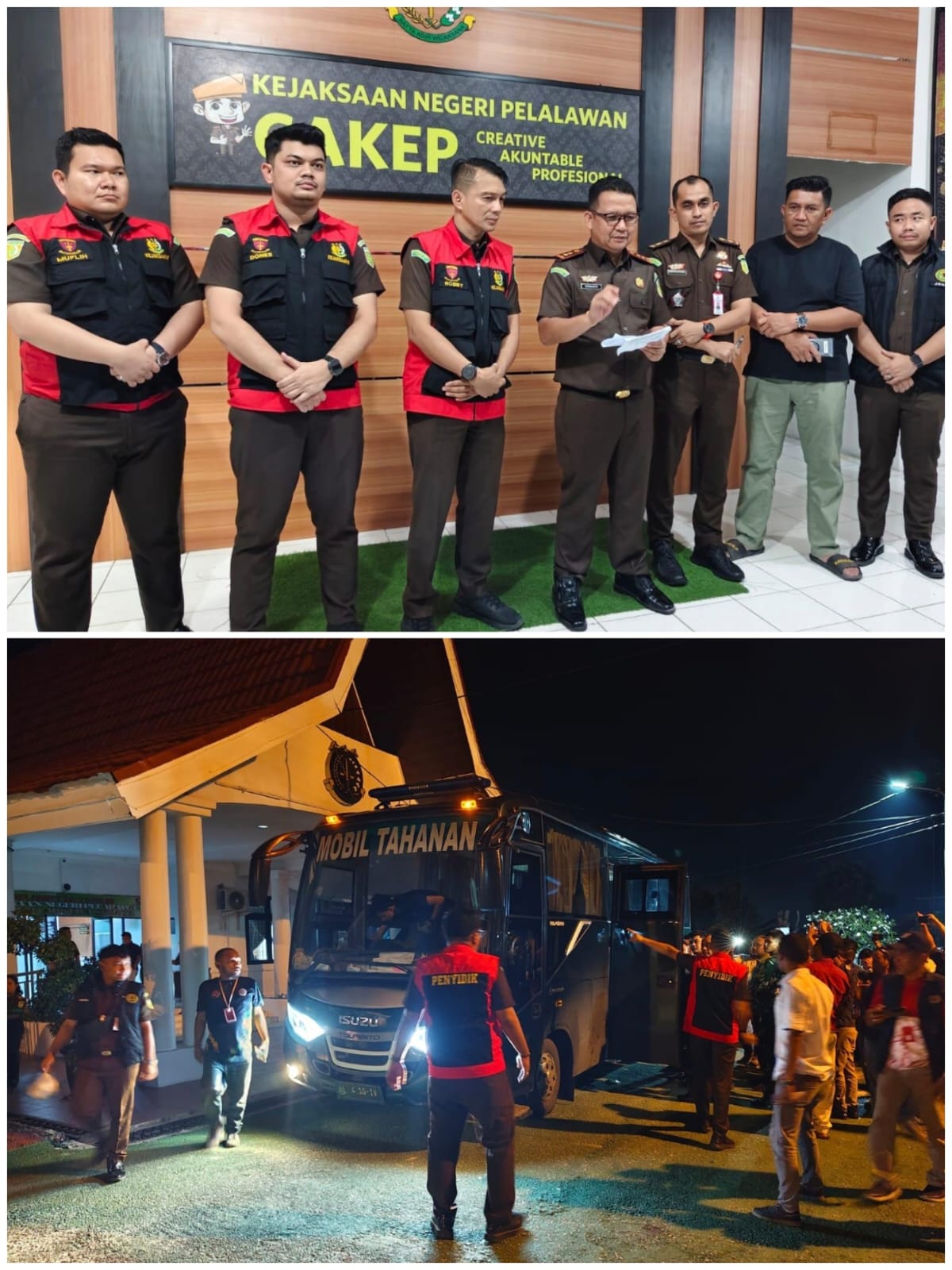 Kejari Pelalawan Tahan 15 Tersangka Dugaan Korupsi Pupuk Subsidi