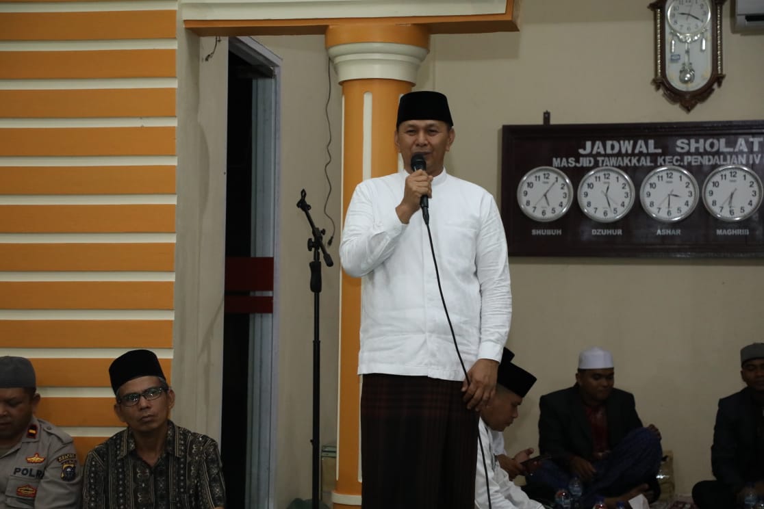Wabup Rohul Syafari perdana di   Kecamatan Pendalian  IV Koto