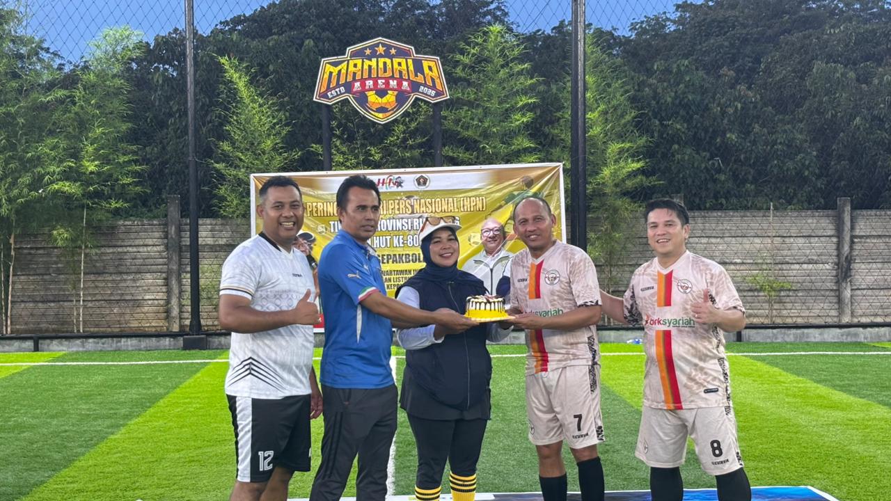 Gandeng PLN dan BRK Syariah, PWI Riau Gelar Trofeo Sepakbola Mini Meriahkan HPN 2026