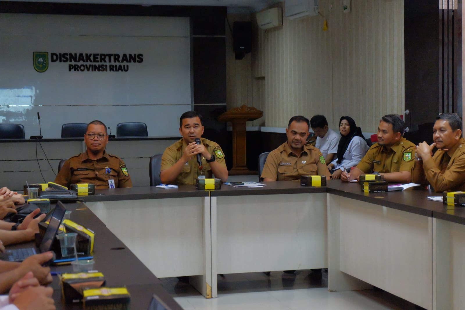 Jelang Pelaksanaan Job Fair 2025, Disnakertrans Riau Matangkan Persiapan