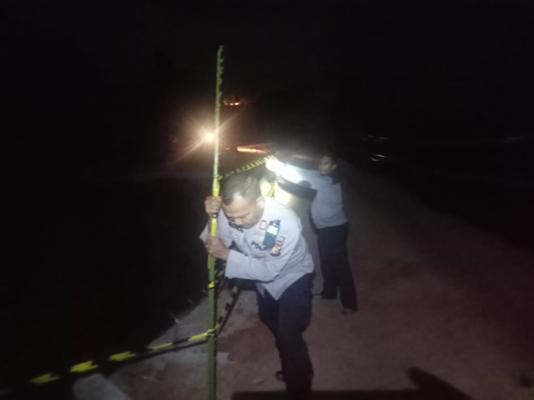 Curah Hujan Tinggi Wabup Ingatkan Warga Sementara Tidak Melalui Jalan Cipang Raya