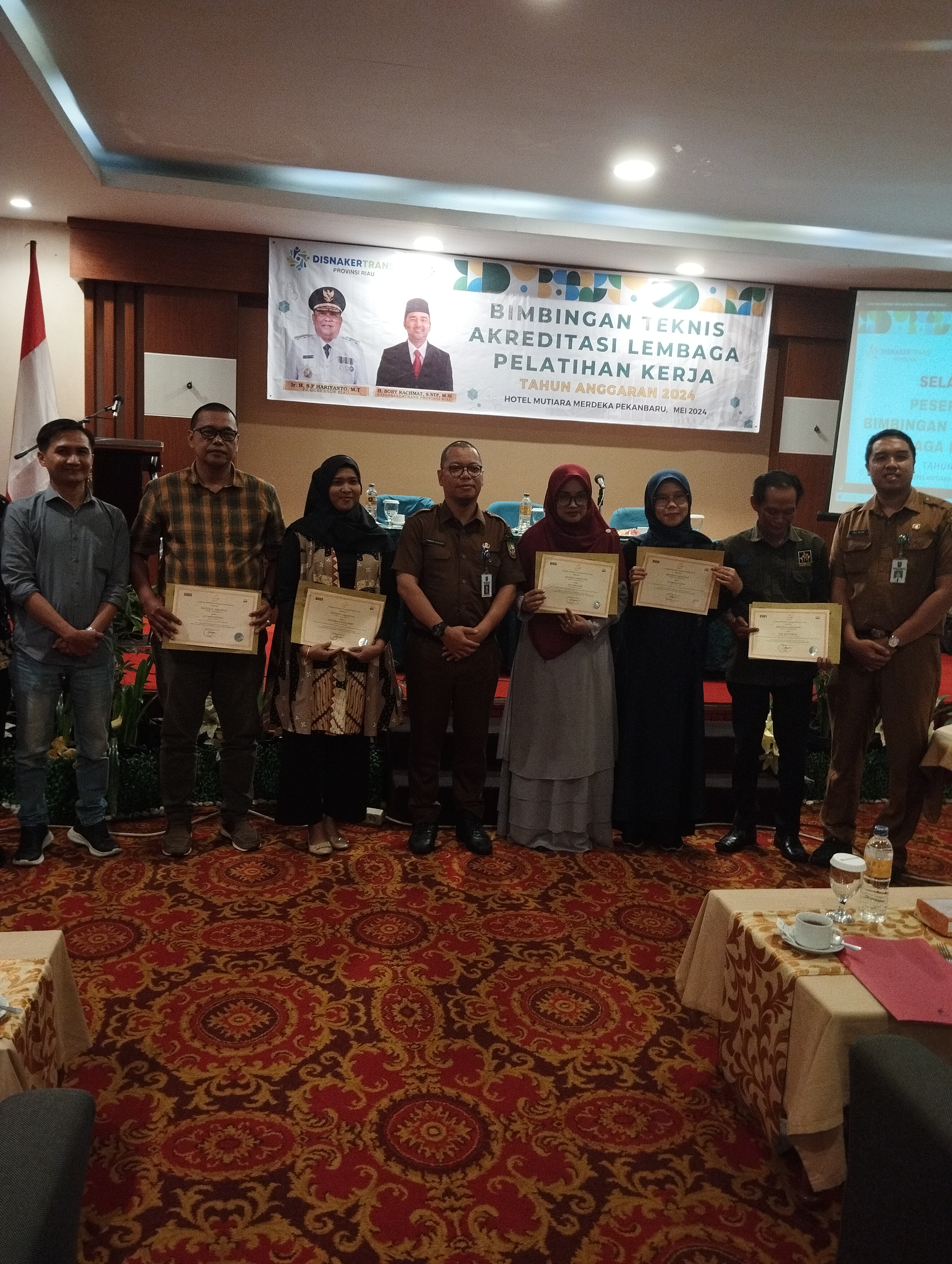 Disnakertrans Riau Gelar Bimtek Akreditasi LPK untuk Cetak Calon Tenaga Kerja Kompeten