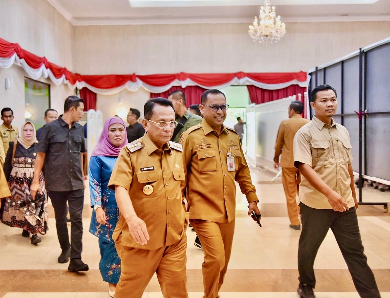 Hadiri High Level Meeting TPID se-Provinsi Riau, Bupati Rohil Minta Kuota Minyak Solar di Tambah