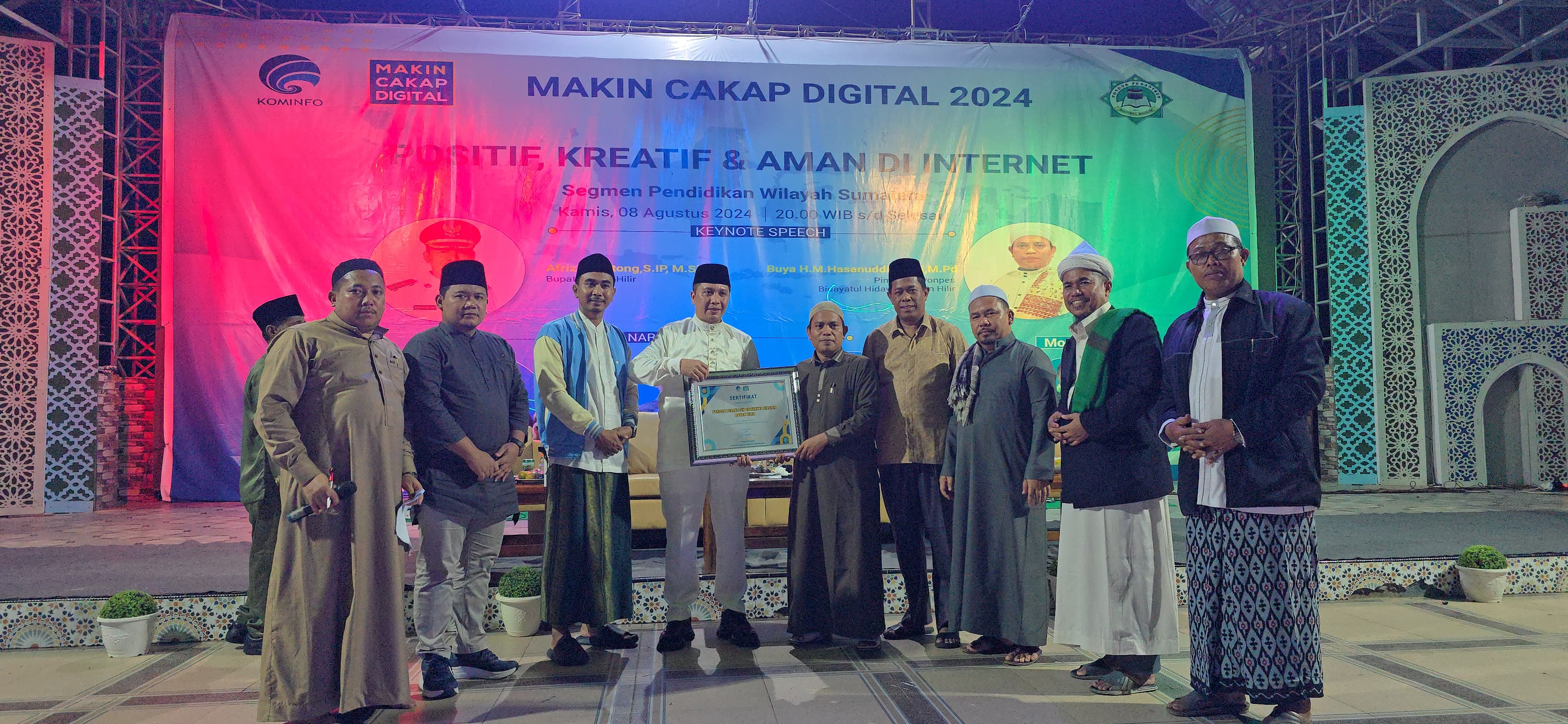 Kemenkominfo Dorong Pesantren di Rohil Makin Cakap Digital