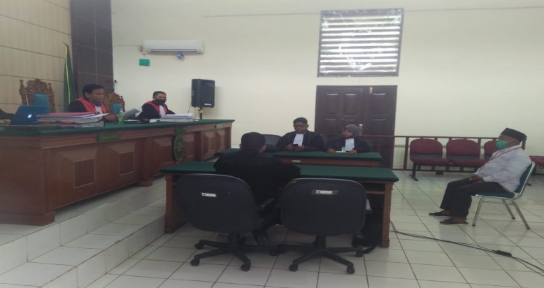 Merambah TNTN  Abdul Arifin Dipidana Penjara 1 Tahun 6 Bulan denda 50 Juta Rupiah