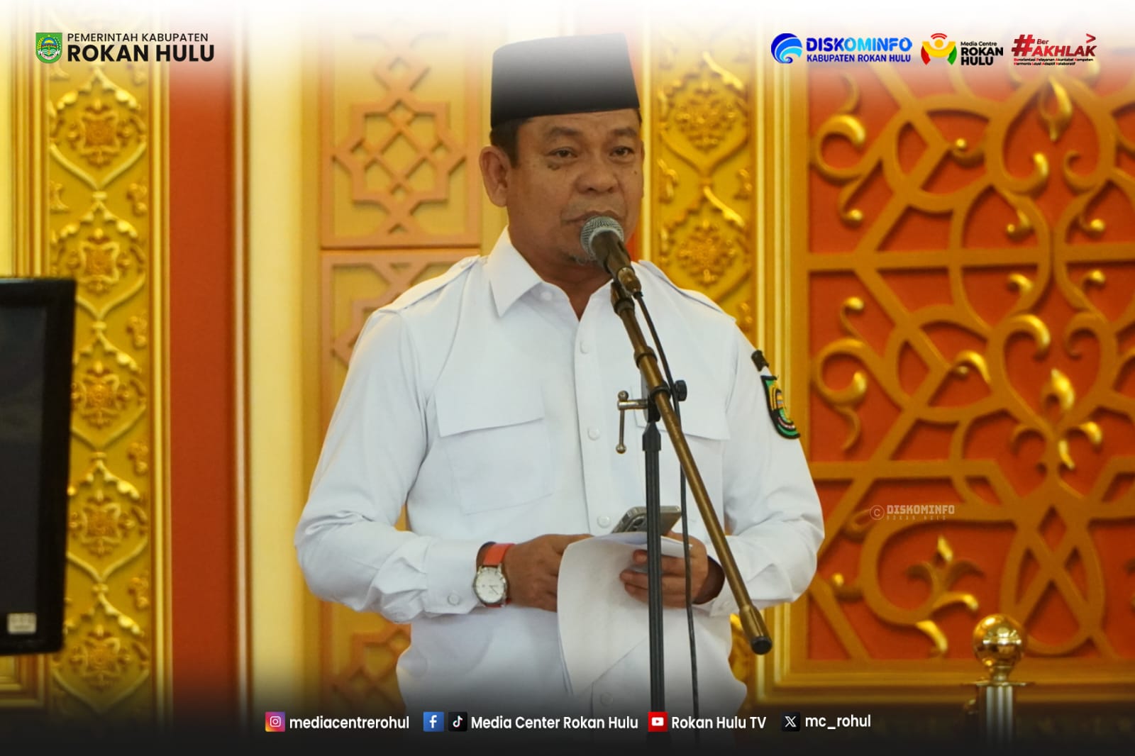 Menuju Haji Mabrur, 377 JCH Rokan Hulu Jalani Praktek Manasik Tingkat Kabupaten