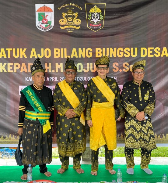 Pelantikan Datuk Rajo Bilang Bungsu, Tonggak Penguatan Adat dan Kepemimpinan di Pelalawan