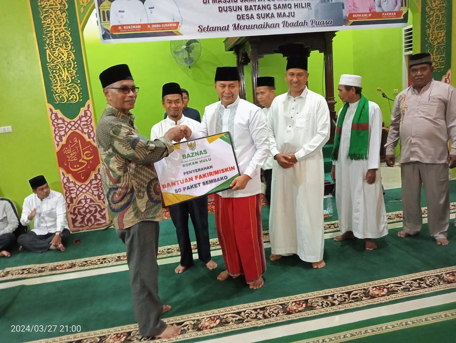 Wabup Rohul Ingatkan PNS Agar Tetap Penuhi Masdjid Sampai Akhir Ramadhan