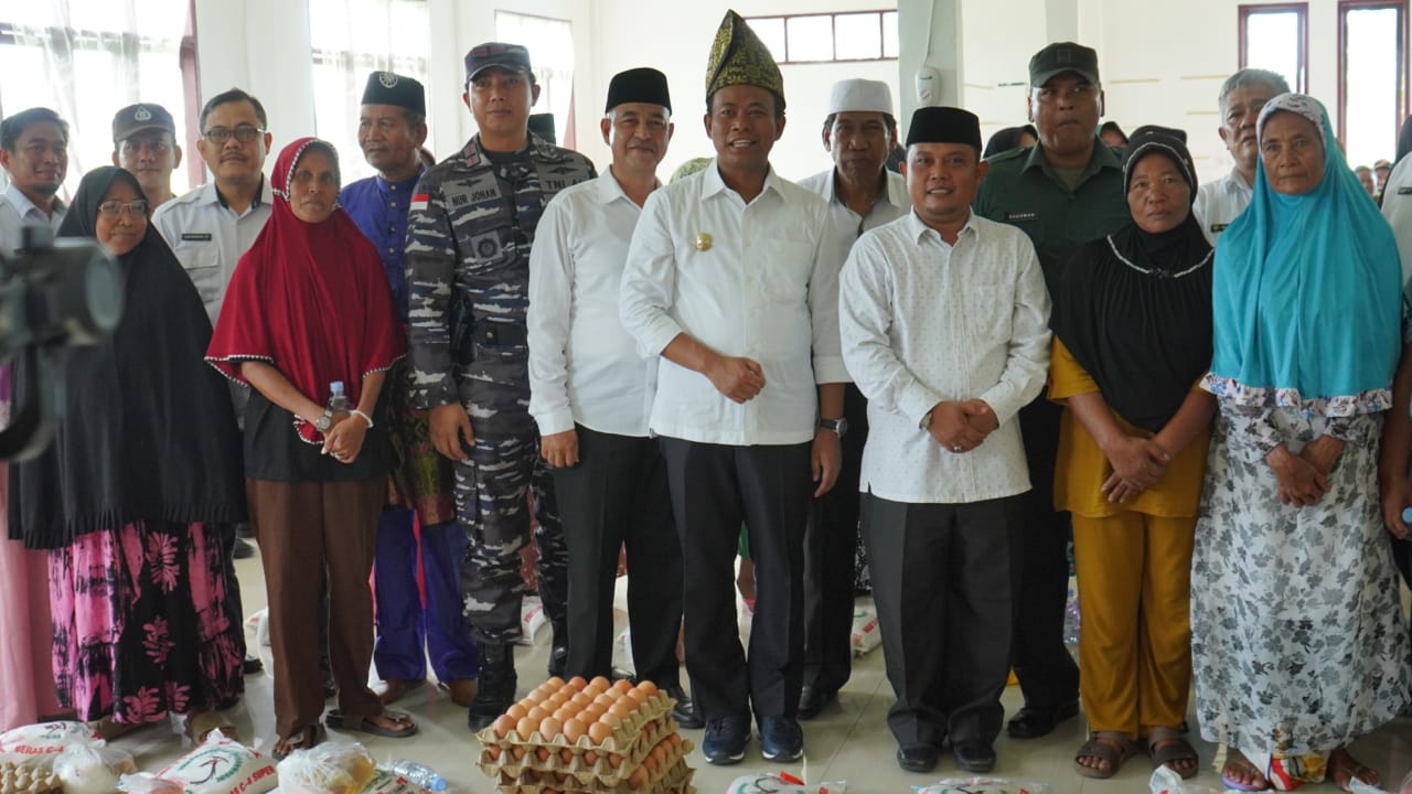 Pelantikan Pengurus BPkep Kepenghuluan Penipahan dan Sungai Daun Priode 2023 - 2025, Wabup : Harus Akur dan Saling Merangkul