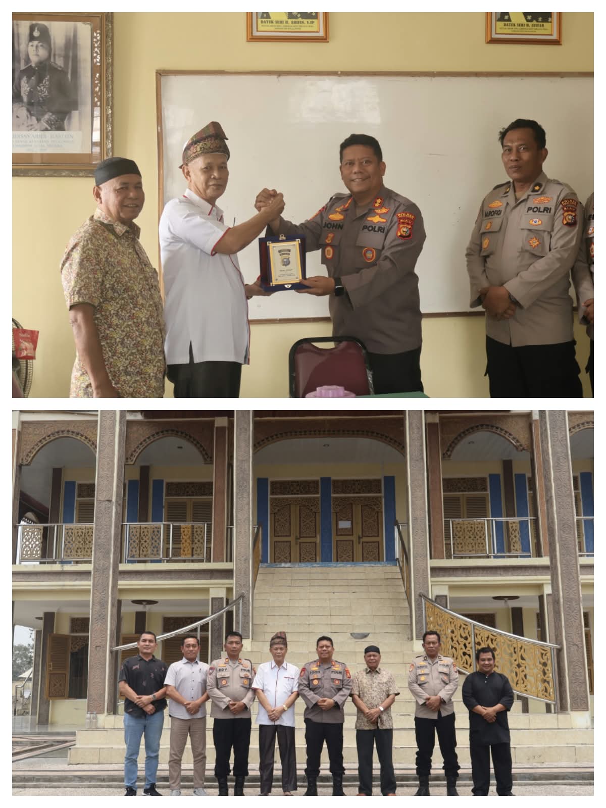 AKBP John Louis Letedara Pamit dari Negeri Pelalawan, LAMR Apresiasi Dedikasi Jaga Keamanan dan Kondusivitas