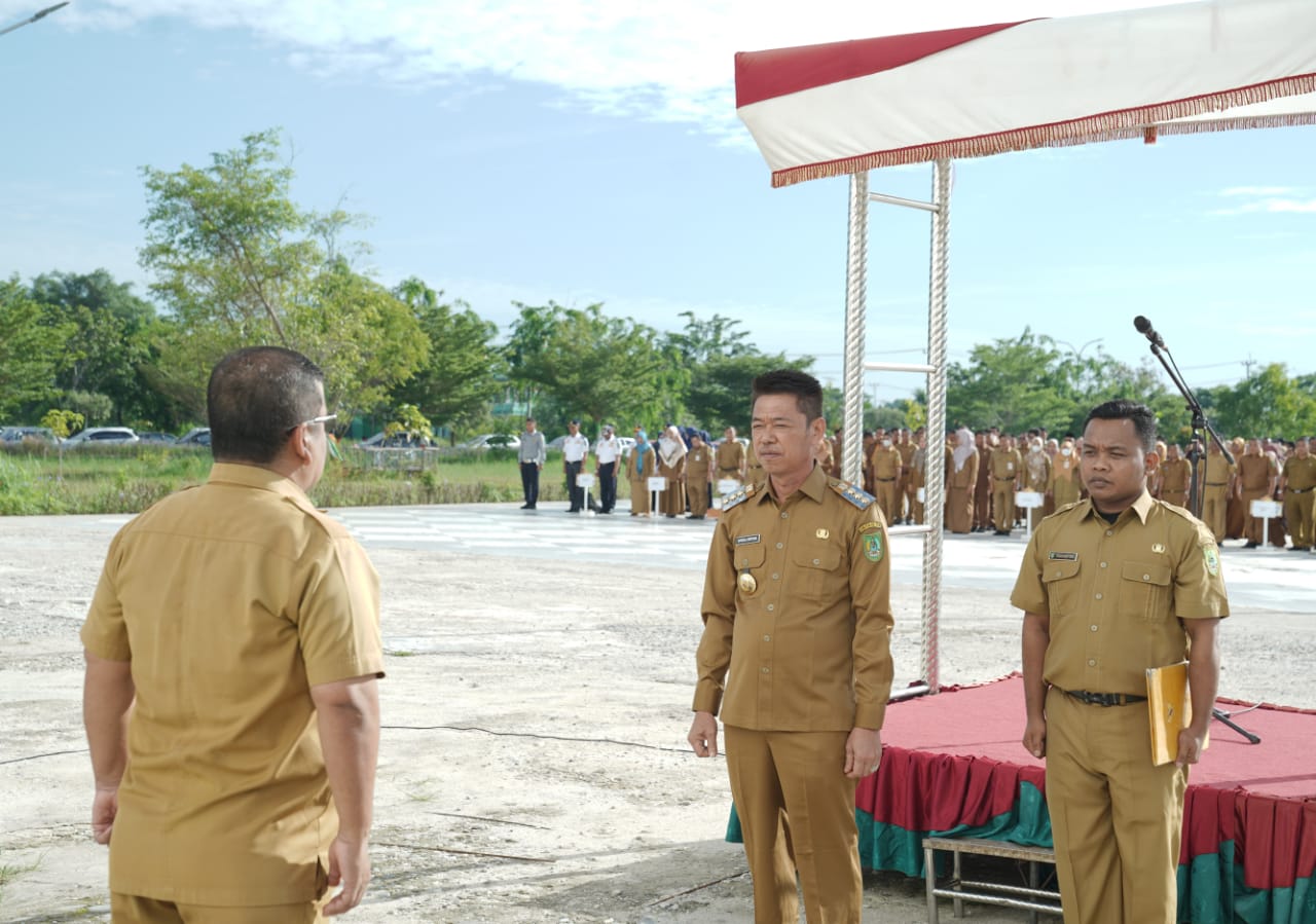 Pimpin Apel, Bupati Rohil Ingatkan ASN Terus Tingkatkan Disiplin