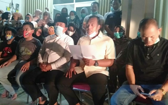 Tim Koalisi Sukawan Umumkan Hasil Kemenangan Pilkada Rohul 2020