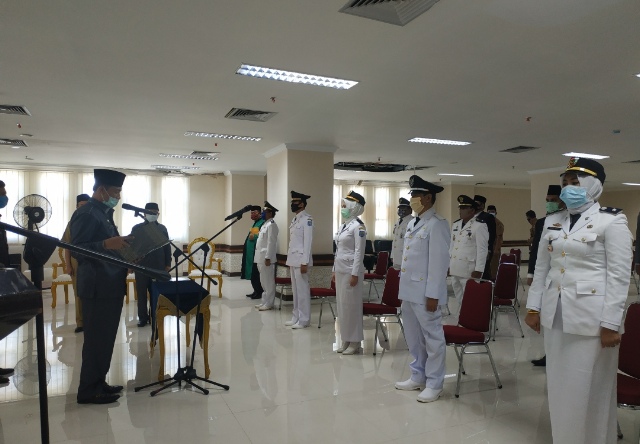 Berikut 15 ASN di lingkungan Pemko Pekanbaru yang di Lantik Sekdako