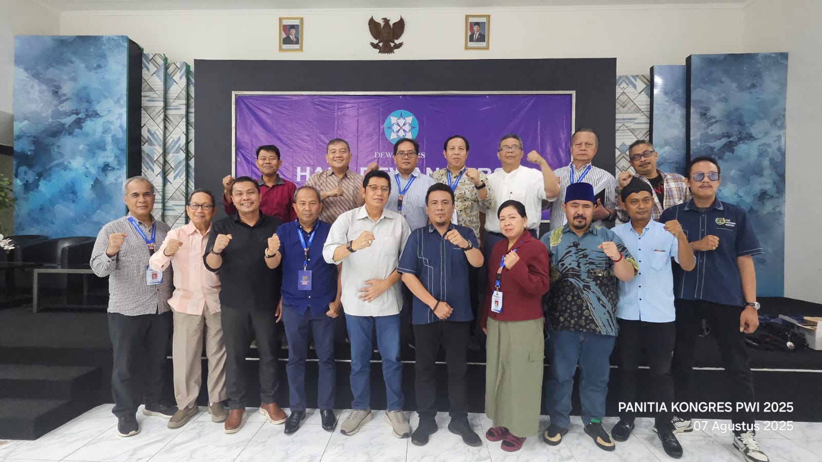 Panitia Kongres Persatuan Sampaikan Undangan kepada Seluruh PWI Provinsi