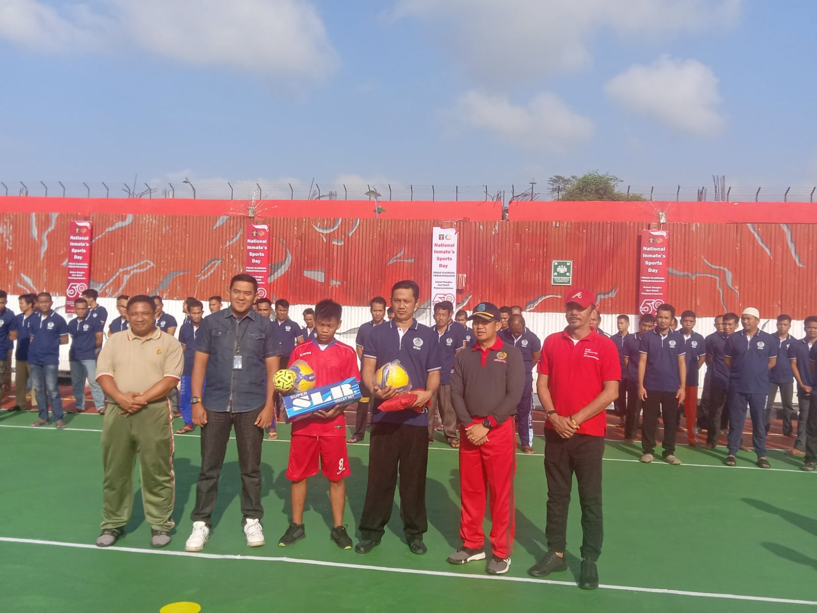 Lapas Bengkalis Meriahkan Hari Bhakti Pemasyarakatan ke 59 dan Pekan Olahraga Pemasyarakatan