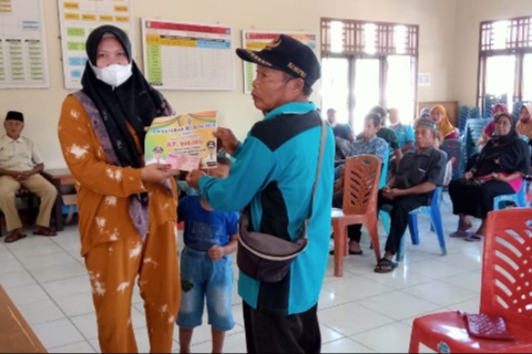 86 KPM di Desa Sukadamai Terima BLT-DD Tahap III 