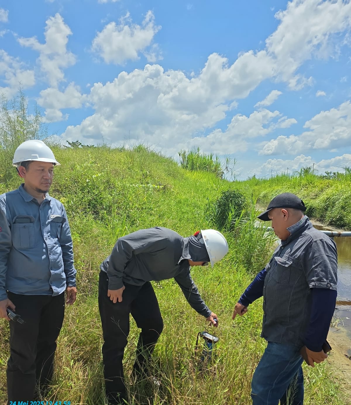Tim Kementerian Transmigrasi RI Melibatkan Bidang  Ketransmigrasian Provinsi Riau Melakukan Penilaian dan Inventarisasi Lahan HPL di Kabupaten Rokan Hilir