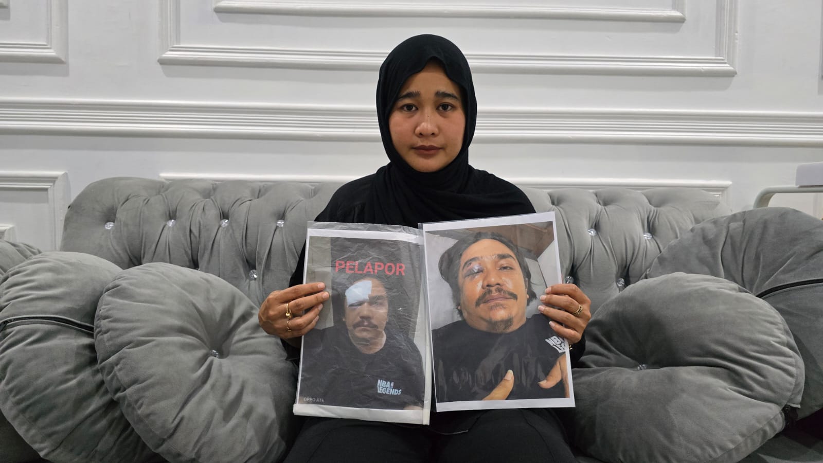 Minta Keadilan, Istri Korban Pengeroyokan Resmi Laporkan Penyidik Polsek Mandau Ke Propam Mabes Polri dan Perisiden RI