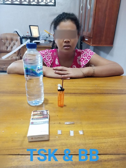 Polsek Mandau Tangkap FY IRT Simpan 3 Paket Sabu Di Rumahnya