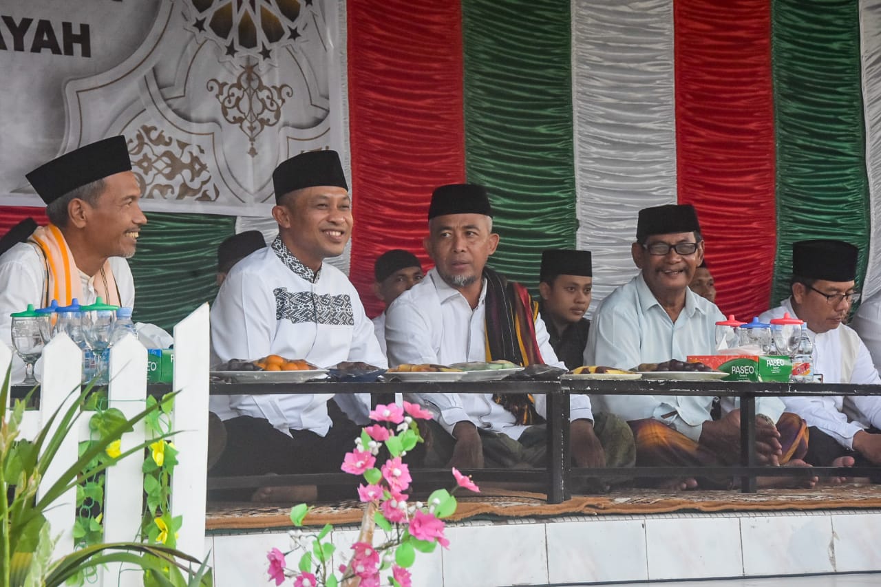 Jelang Libur, Wabup Bengkalis Hadiri Khatmil Qur'an PMNH