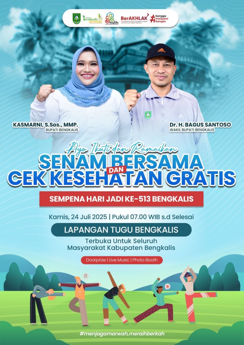 Hari Jadi Bengkalis, Dinkes Gelar Cek Kesehatan Gratis