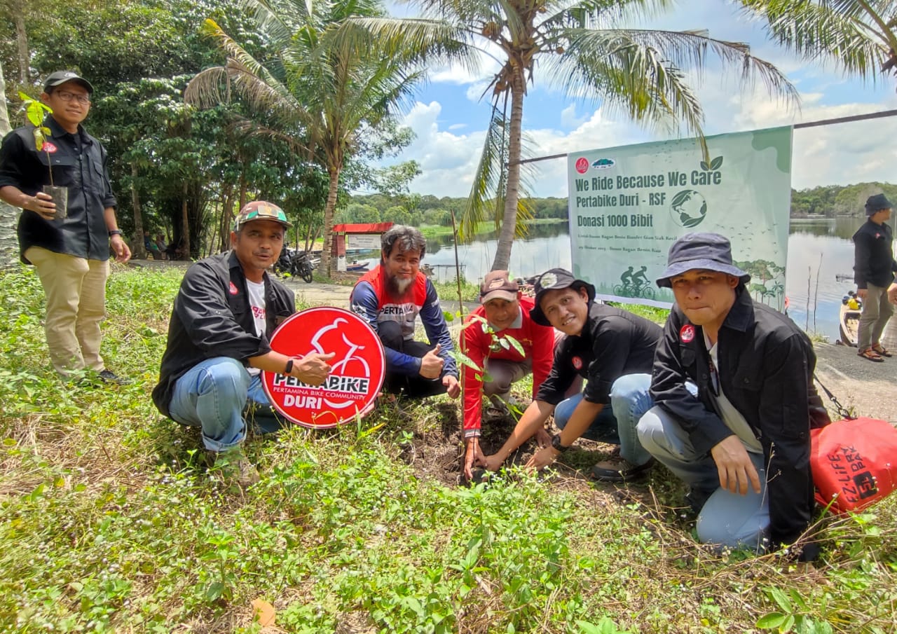 Tekan Emisi Karbon, PHR Tanam 1.200 Bibit Pohon di Kawasan Bagan Benio*