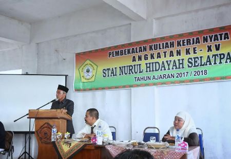 Pembekalan STAI Nurul Hidayah SelatPanjang Angkatan ke - XV