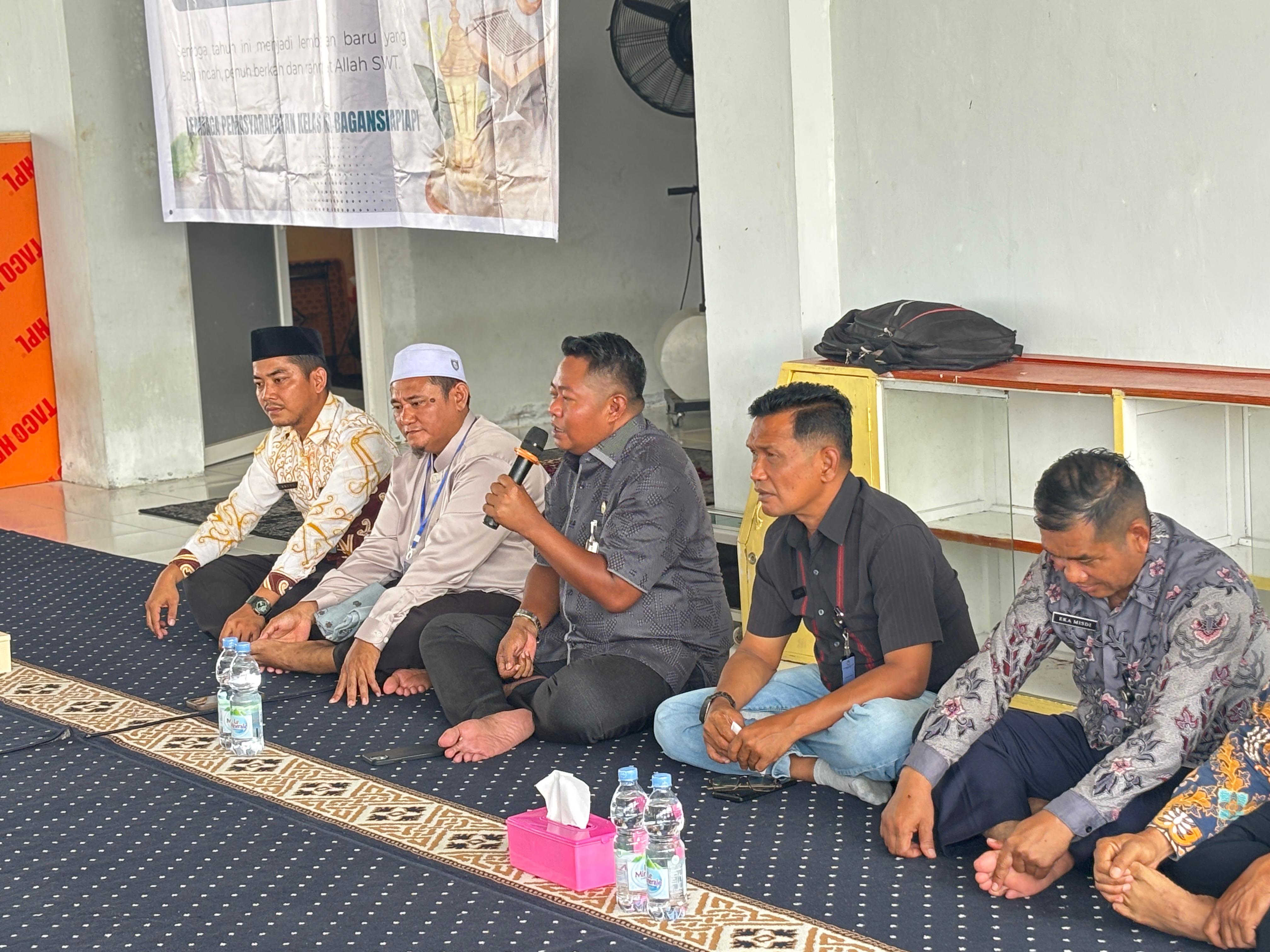 Peringati Tahun Baru Islam, Gema Shalawat dan Doa Mengangkasa dari Balik Tembok Lapas Bagansiapiapi
