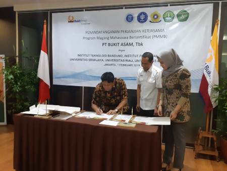 UNRI-PTBA Ciptakan SDM Berkompetensi