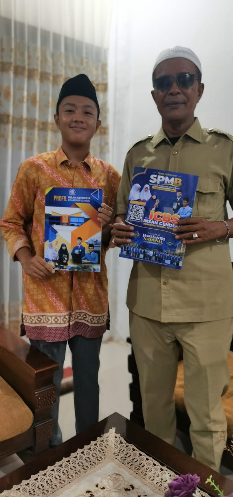 Wawancara Eksklusif Siswa ICBS dengan Kabag Ortal Meranti: Santri Harus Melek Manajemen dan Teknologi