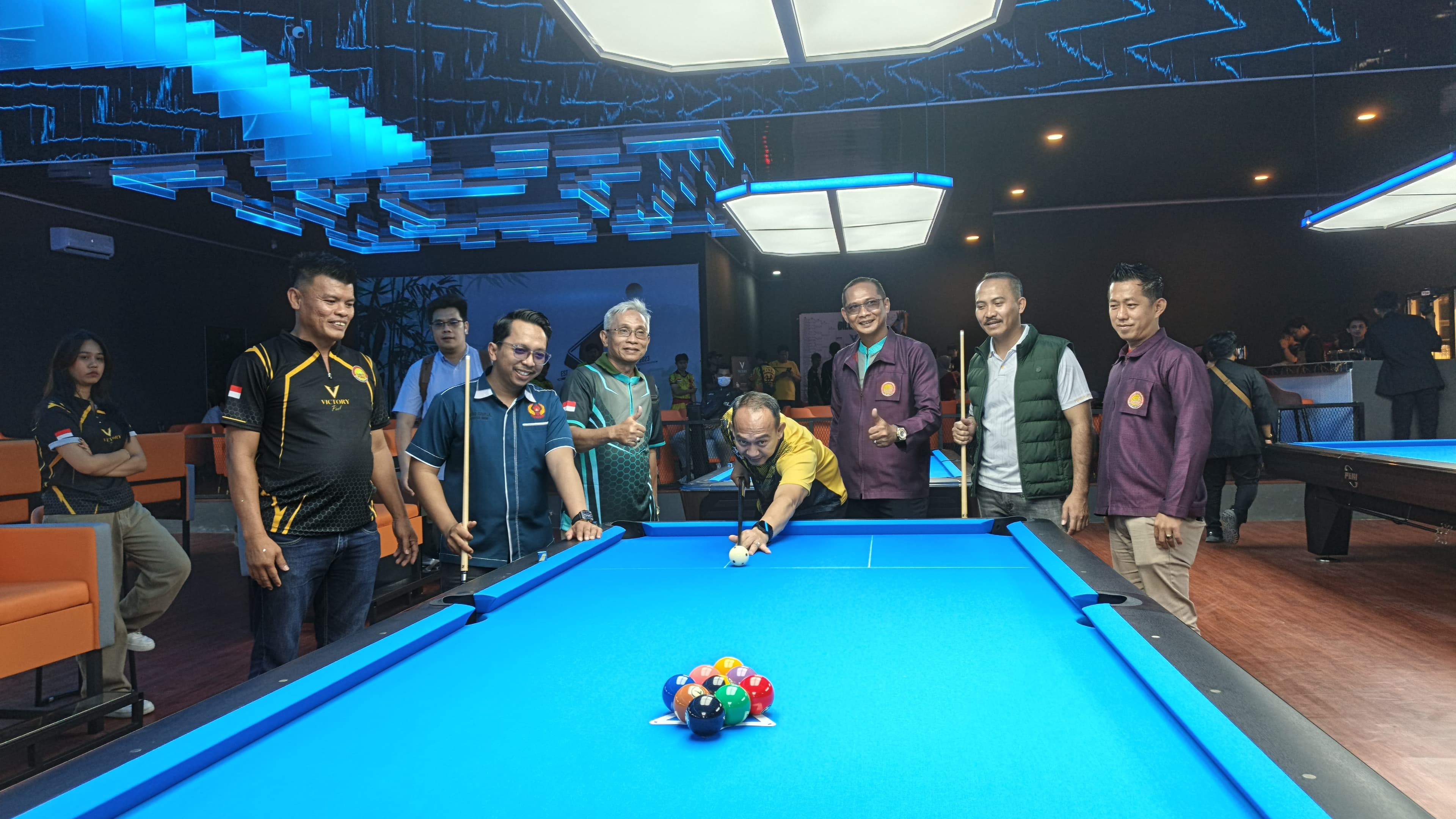 Wajah Baru di Pekanbaru, Victory Hadirkan Arena Biliar Bebas Asap Rokok