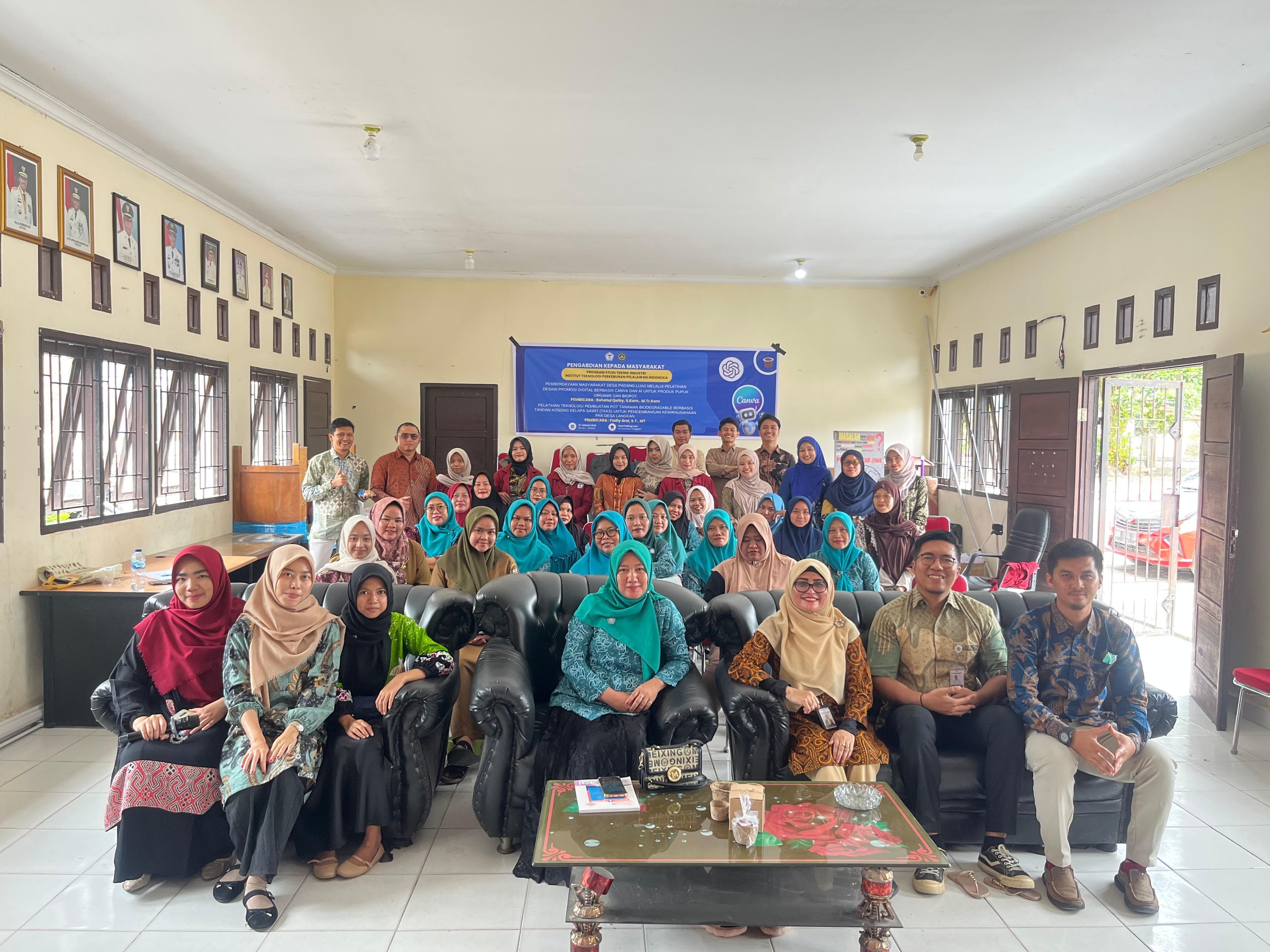 ITP2I Berdayakan Warga Padang Luas Lewat Tiga Program Inovatif