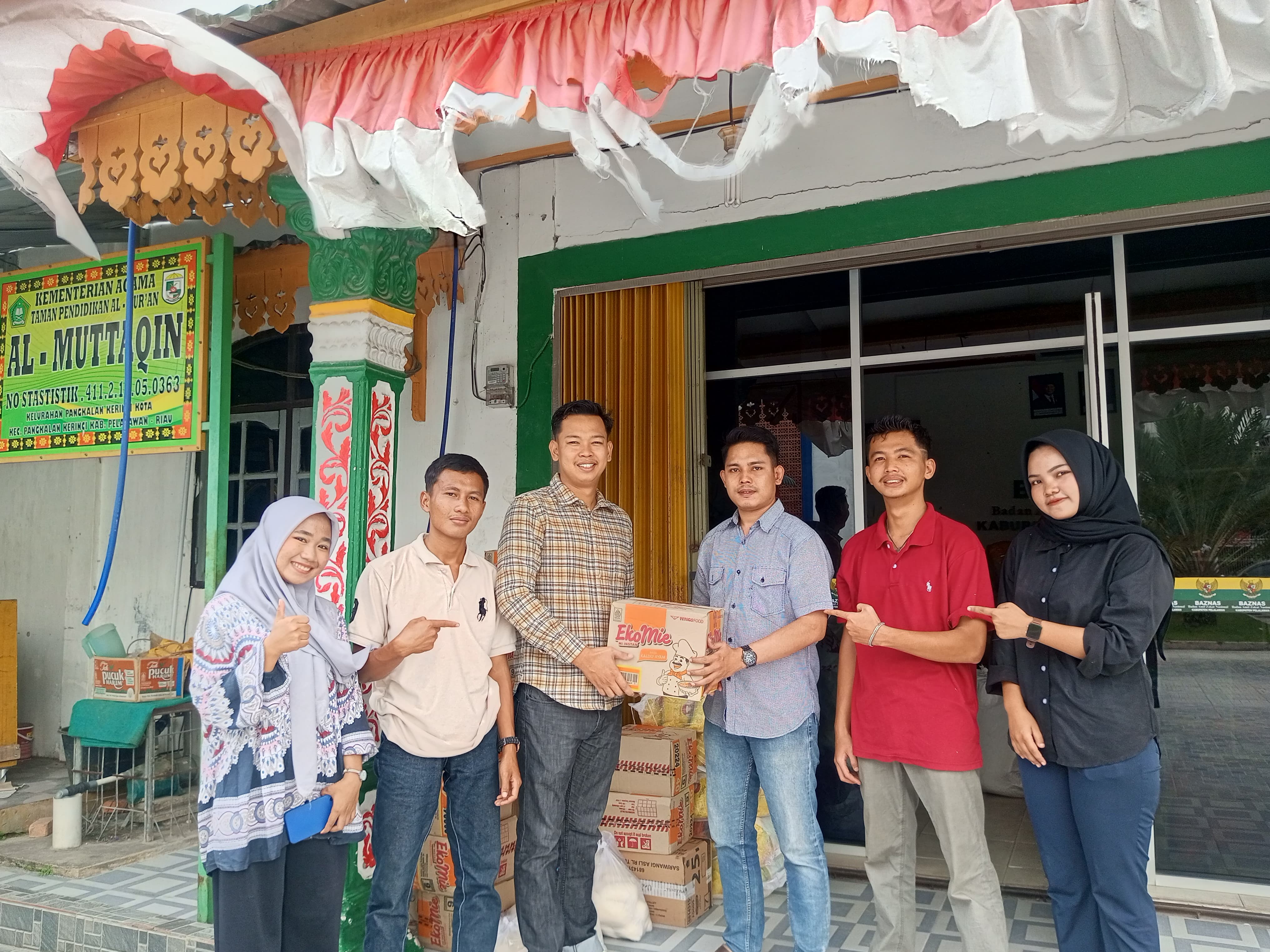 HIMA PERSIS Pelalawan Salurkan Bantuan Kemanusiaan untuk Korban Bencana di Aceh, Sumut, dan Sumbar