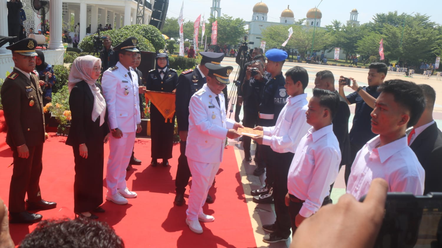 ​Momentum HUT RI ke-81, 584 Warga Binaan Lapas Bagansiapiapi Terima Remisi, 10 Langsung Bebas
