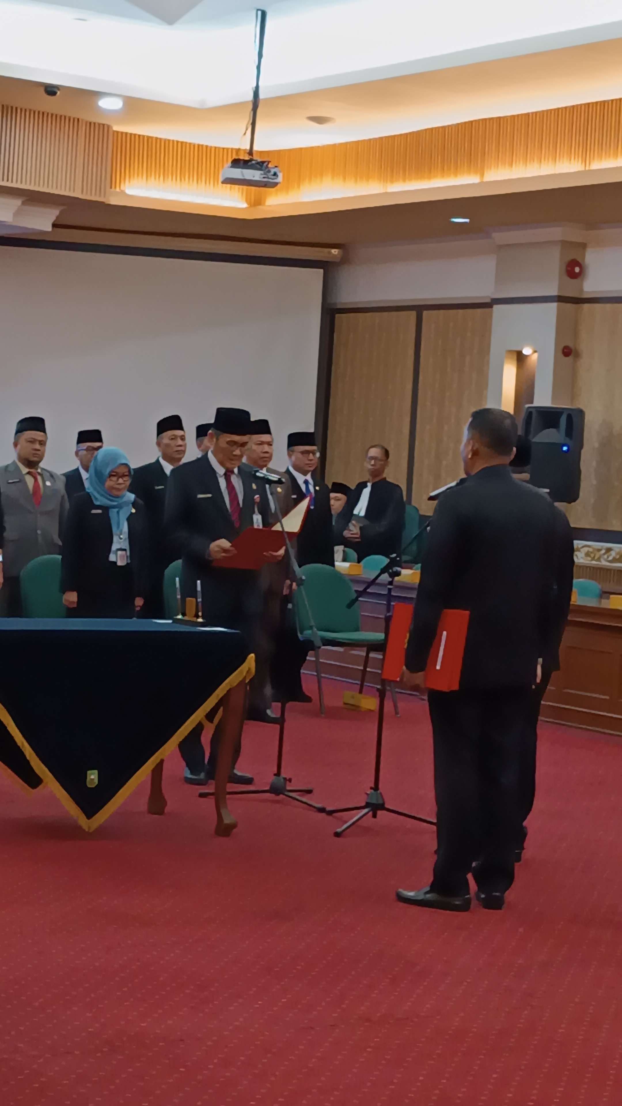 Dilantik Gubri, 21 Pejabat Pemprov Riau Bergeser Berikut Namanya