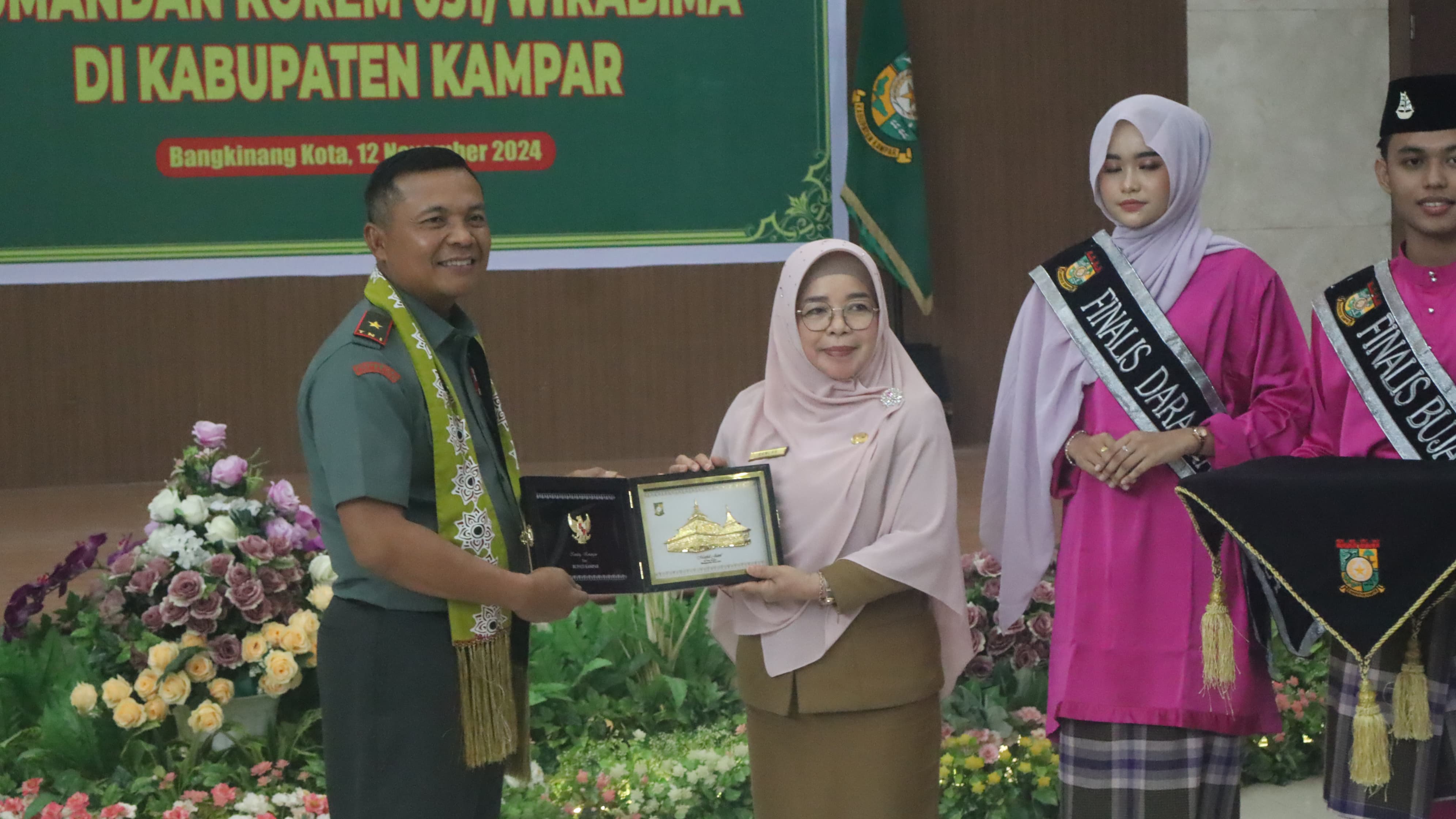 Danrem 031/WB Hadiri Silaturahmi dengan Forkopimda Kampar, Perkuat Kolaborasi untuk Kesejahteraan Daerah