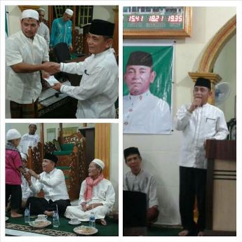 Bacagubri HM Harris Kunjungi dan Bersilahturahim Bersama Jemaah Mesjid Al Muttaqin