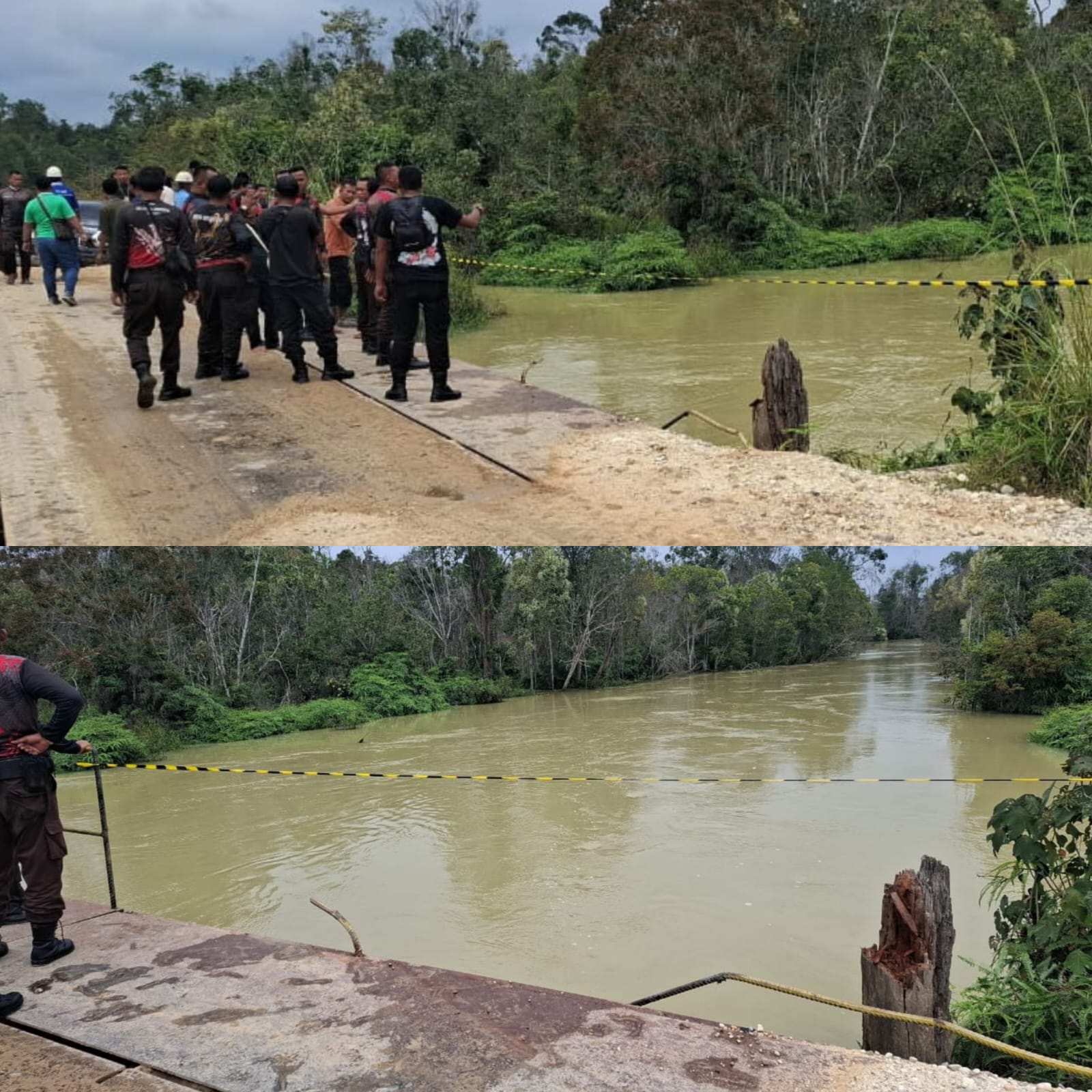 Truk Karyawan Terjun ke Sungai di Pelalawan, 3 Balita Meninggal, 13 Selamat
