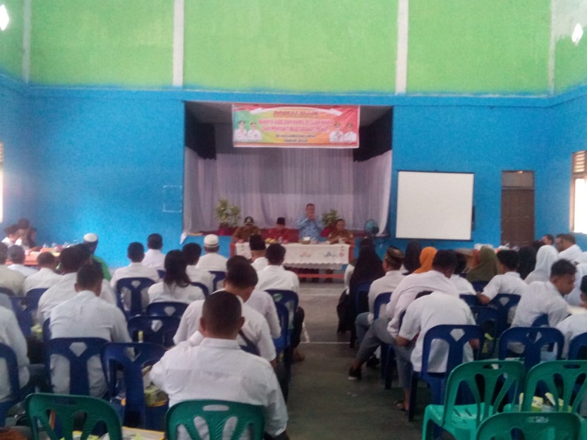 Camat Ukui Sosialisasi Bahaya Aids Dan Hamil Di Luar Nikah Serta Pekat Tahun 2019 