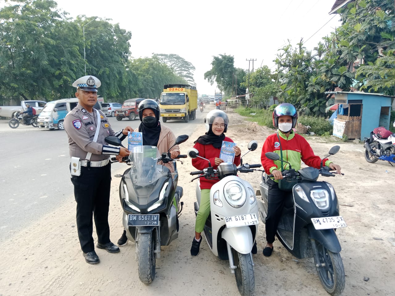 Operasi Zebra 2024: Satlantas Pelalawan Tegur 1.110 Pengendara dalam 8 Hari!