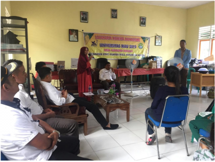 Perkenalkan Inovasi Minumal Herbal, Kukerta Unri Mamfaatkan Jeruk dan Belimbing Wuluh di Desa Gunung Maleleo