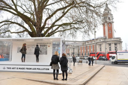 Tiger Beer Unites Innovator and Artists To Beautify City Streets With Ink Made from Air Pollution