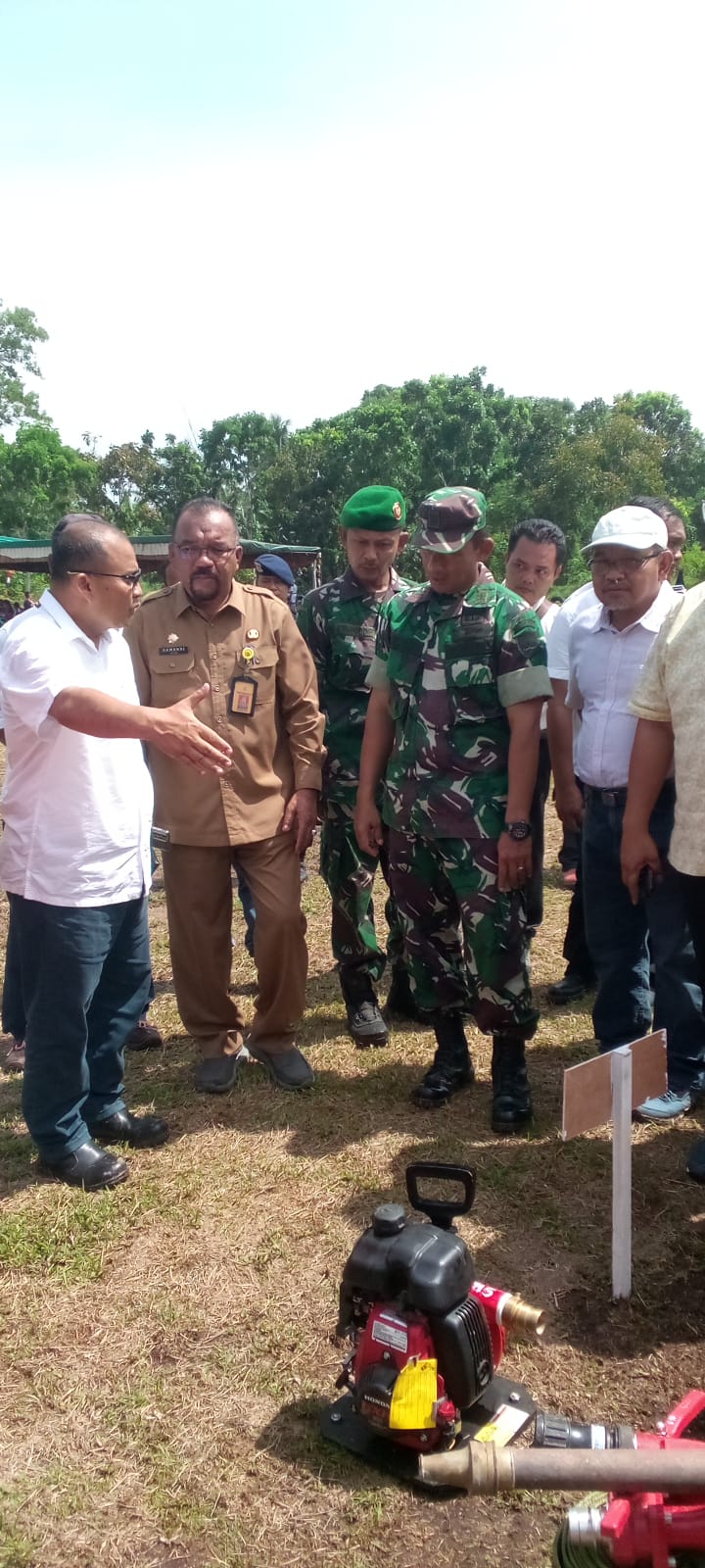Kadis LH Rohil Hadiri Apel Siaga Karhutla