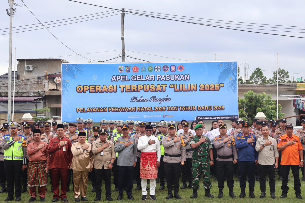 Polres Pelalawan Dirikan Pospam dan Posyan Ops Lilin 2025