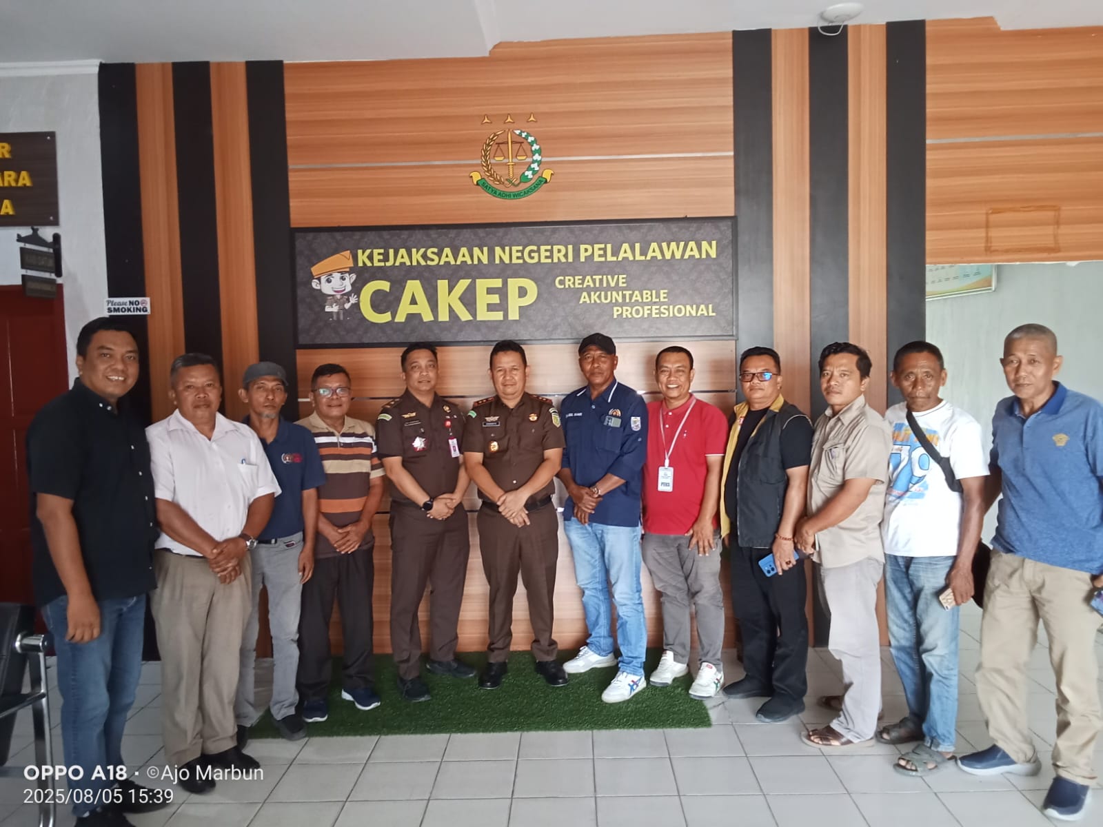 Sinergi Kejari Pelalawan dan PWI Semakin Erat, Kajari Siswanto Siap Tuntaskan Kasus-Kasus Tertunda