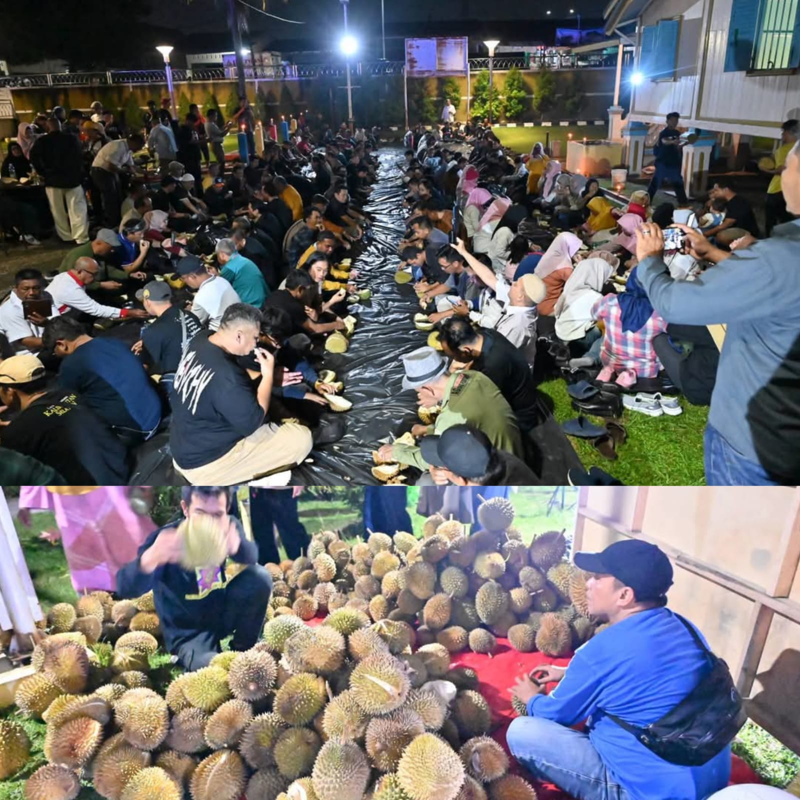 Semarak Hari Pers Nasional 2025 di Riau: Ratusan Peserta Tumpah Ruah di Durian Party PWI