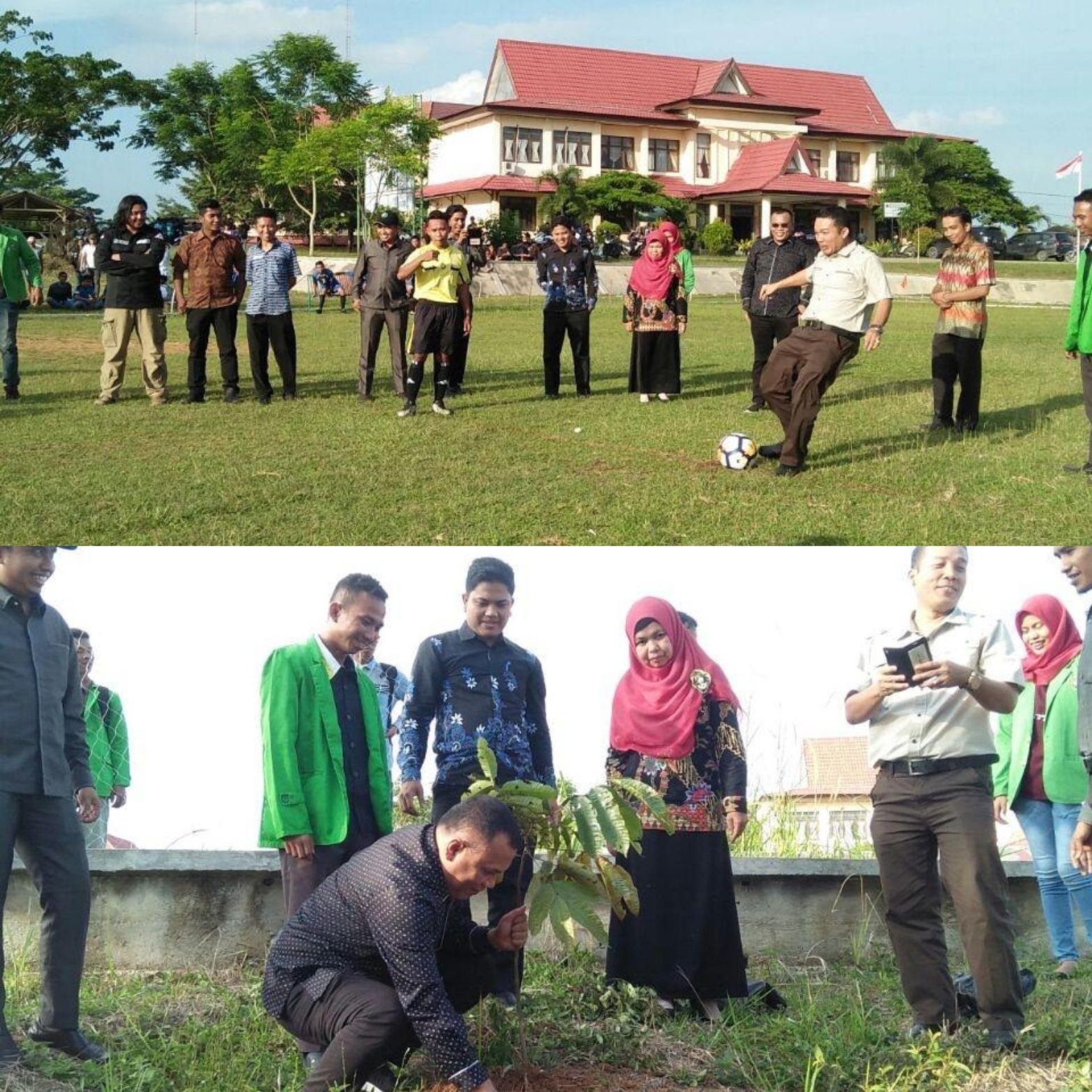 Rektor UPP Buka Secara Resmi Turnamen Mini Soccer Fekon Cup