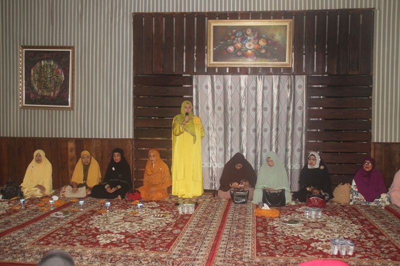 Pengajian TP-PKK Kabupaten Indragiri Hilir Hadirkan Al ustazah Dr Fitri 