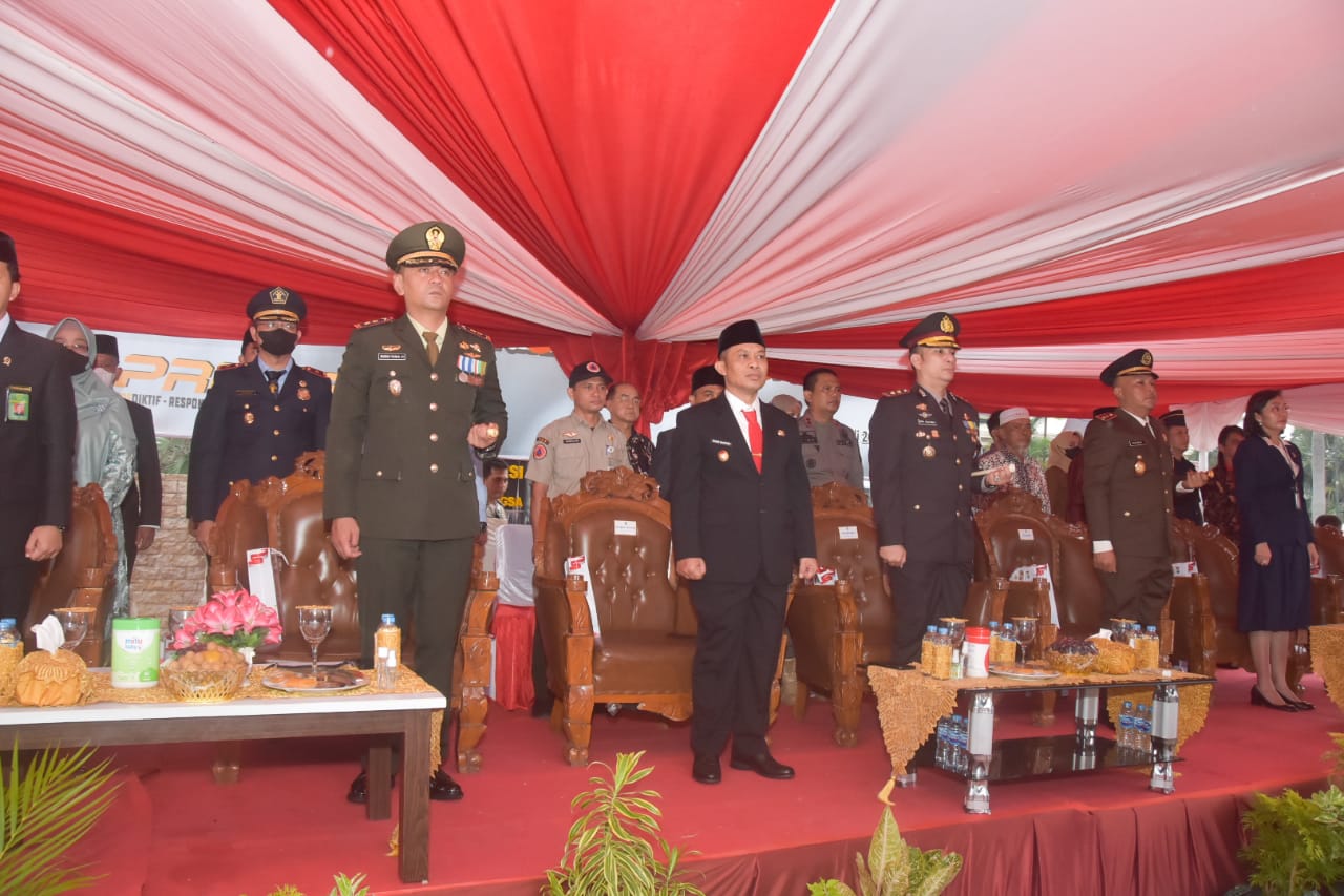 Wabup Bengkalis Hadiri Upacara Peringatan HUT Bhayangkara ke-76