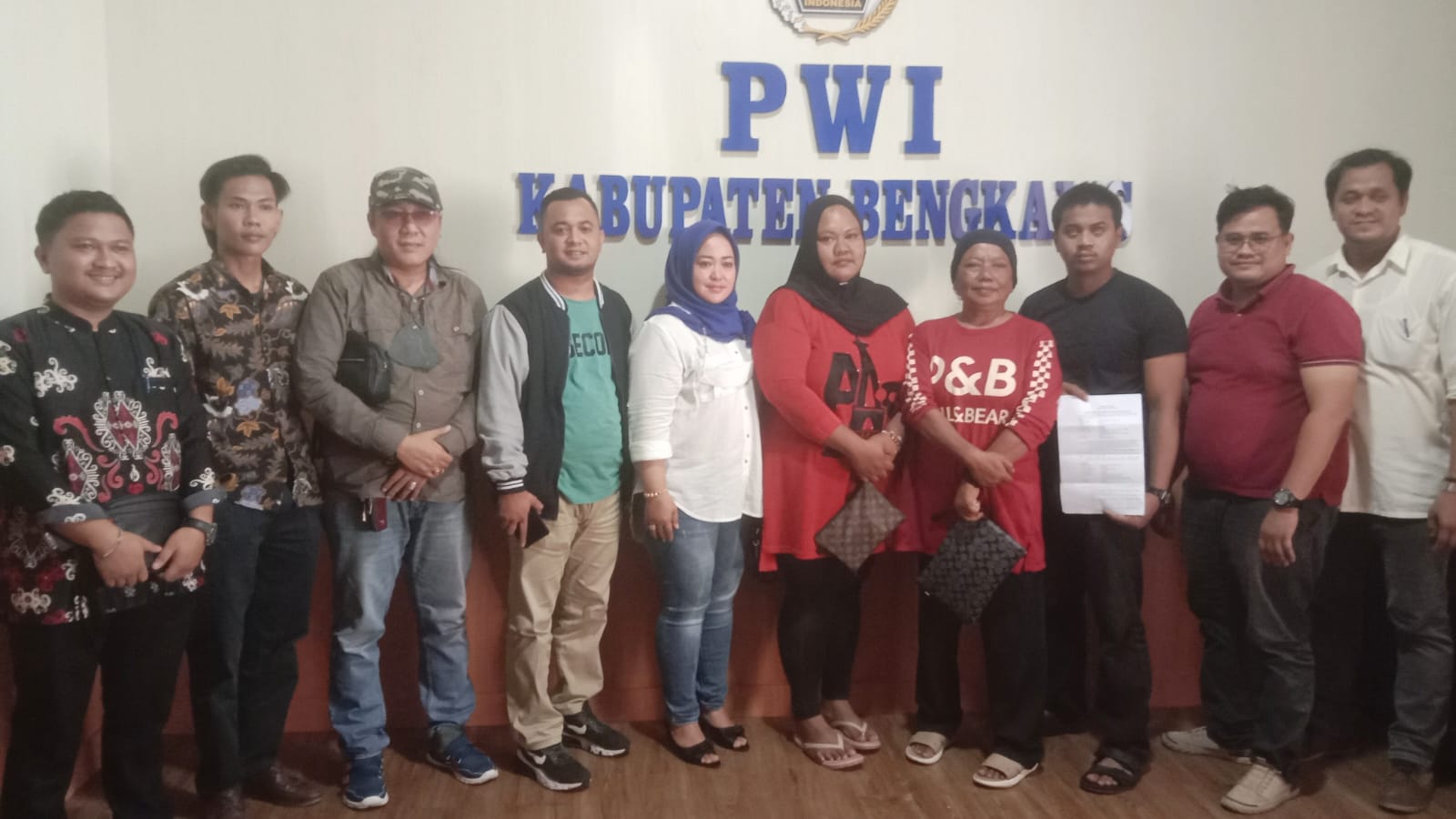 Perdana LBH PWI Bengkalis Dampingi Kleinnya Dengan Hasil Positif
